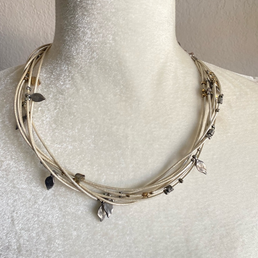 Sea Sandrar leather cord necklace - Picture 10 of 10
